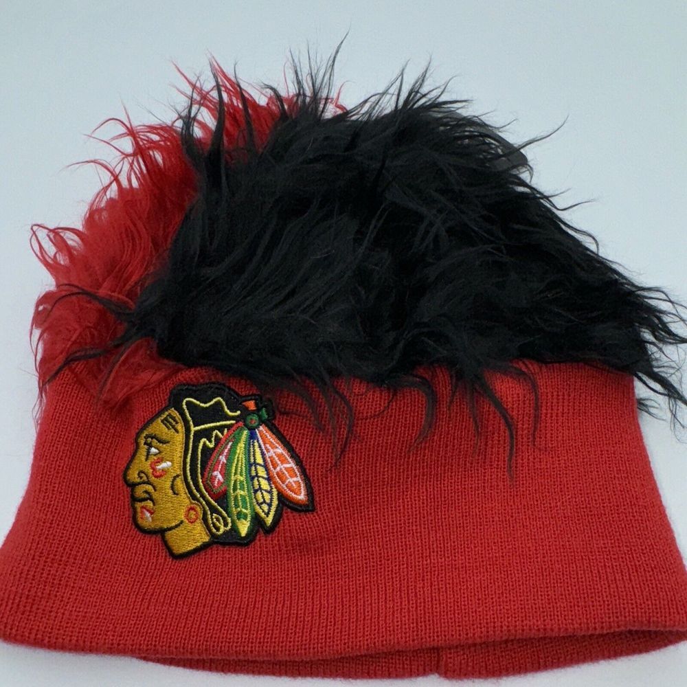 The Northwest NHL Chicago Blackhawks Flair‎ Hair Beanie Hat